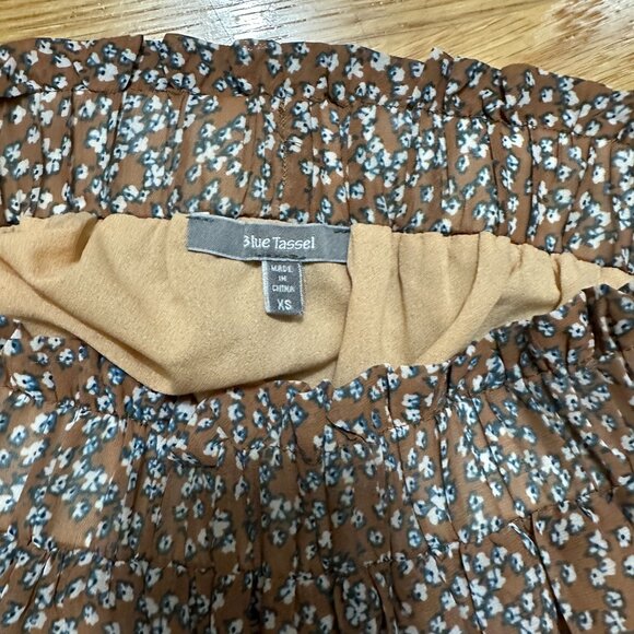 Tiered Boho Maxi Skirt - Picture 2 of 5